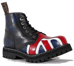 Topánky Steel - 6 - dierkové britská - Kliknutím na obrázok zatvorte -