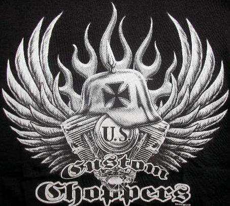 US custom Choppers - T-Shirt